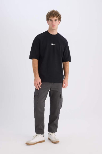 Resim Defacto Erkek  T-shirt D5496AXBK81
