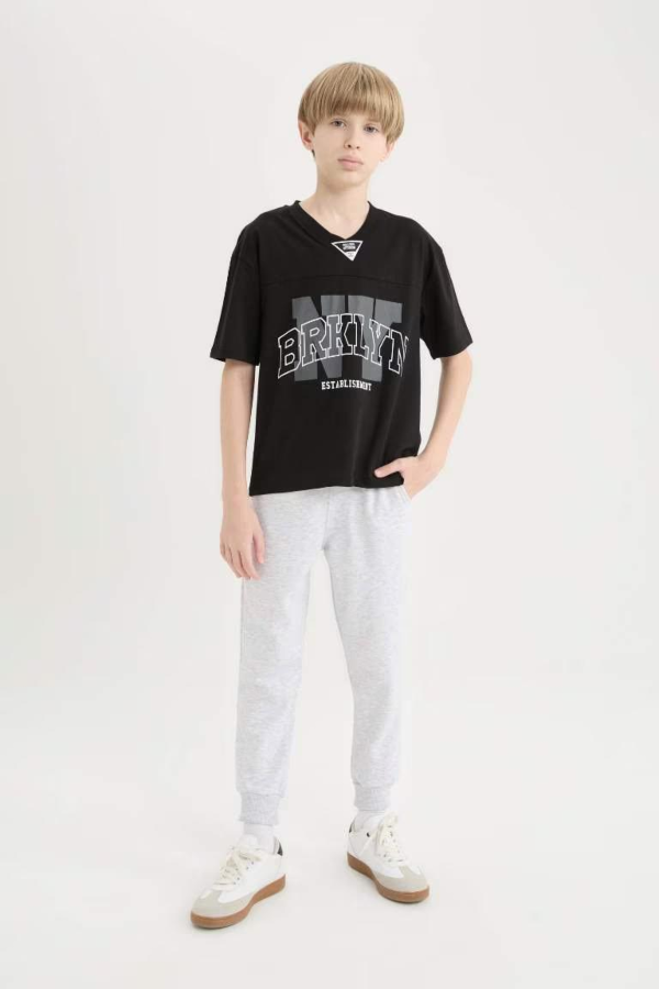 Resim Defacto Erkek Çocuk T-shirt Takım D9820A8BK81