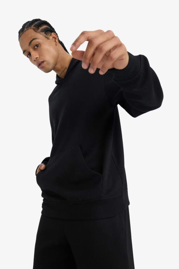 Resim Defacto Erkek  Sweat E9308AX/BK81