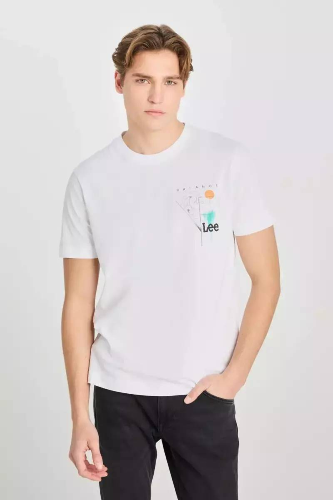 Resim Lee Grafik Logo Erkek T-shirt L2510319100