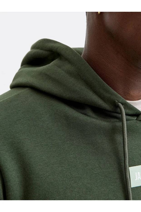 Resim Jack & Jones Jjpan Sweat Hood Erkek Sweat 12278618