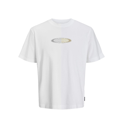 Resim Jack & Jones Jcopacer Brandıng Prınt Tee Ss Crew Neck Erkek T-shirt 12273880