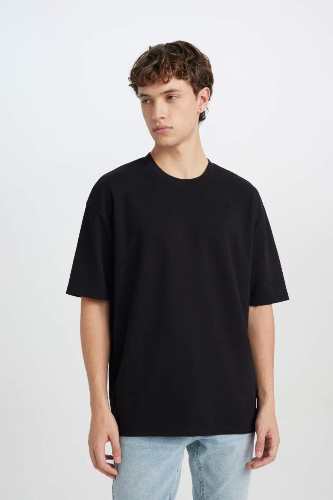 Resim Defacto Erkek  T-shirt X3926AZBK81