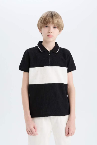 Resim Defacto Erkek Çocuk Kısa Kol T-shirt D9415A8BK81