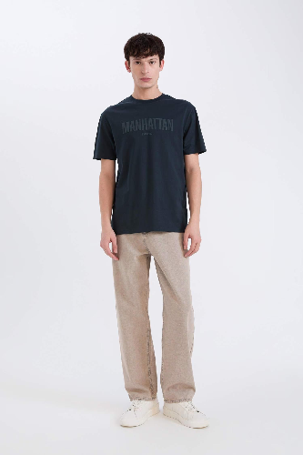 Resim Defacto Erkek  T-shirt D5578AXNV163