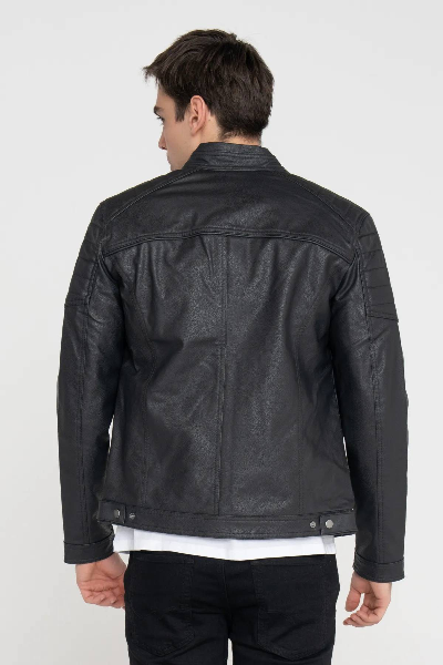 Resim Jack & Jones Jjerocky Jacket Noos Erkek Deri Mont Ve Ceket 12147218