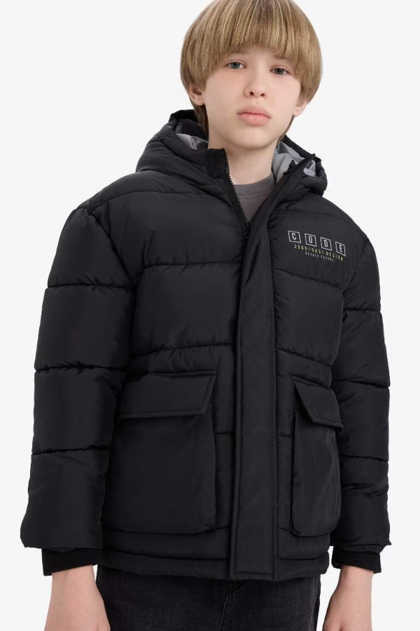Resim Defacto Erkek Çocuk  Mont C5522A8/BK27