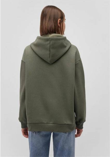 Resim Mavi Logo Kapüşonlu Kadın Sweat M1600361-71581