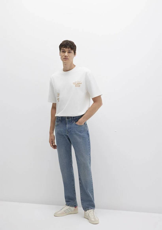 Resim Mavi Lisbon Dusty Erkek Jean Pantolon M0010039-90630