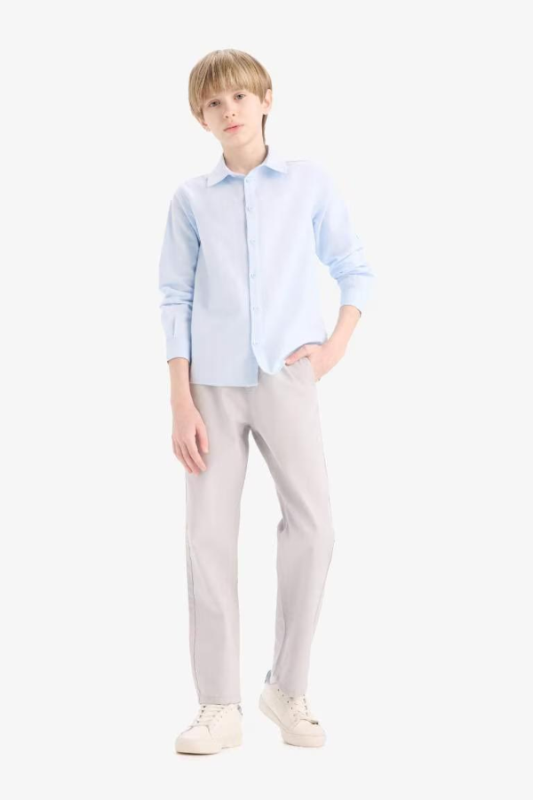 Resim Defacto Erkek Çocuk  Kanvas Pantolon D5859A8GR296