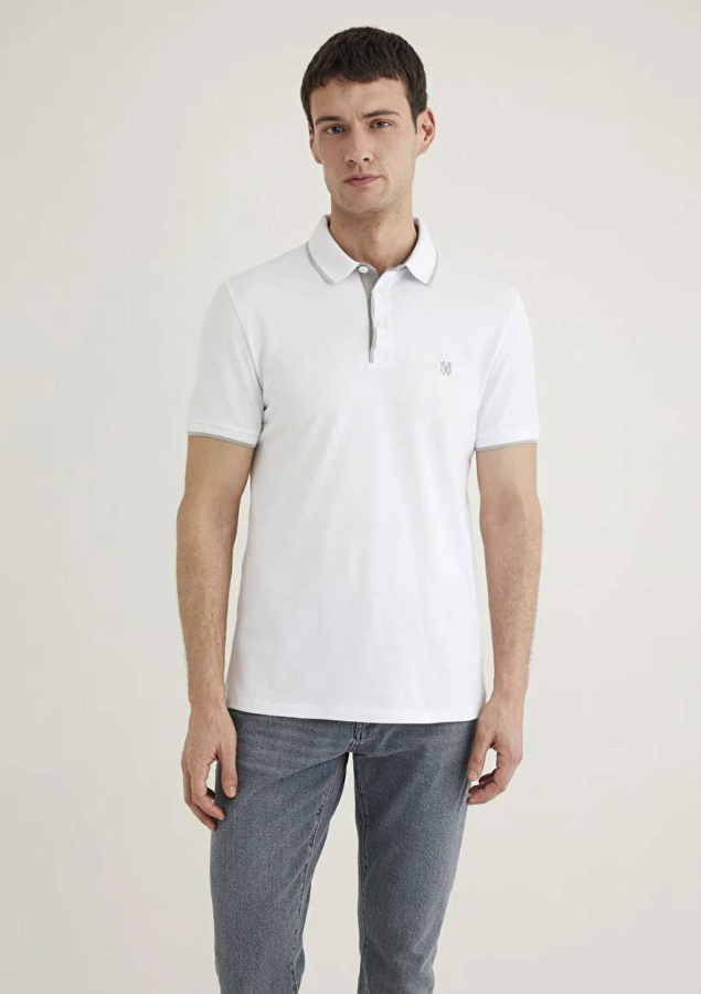 Resim Mavi Polo Erkek T-Shirt M062373-27879