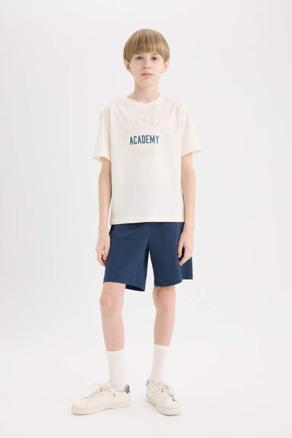 Resim Defacto Erkek Çocuk Kısa Kol T-shirt E0171A8WT32