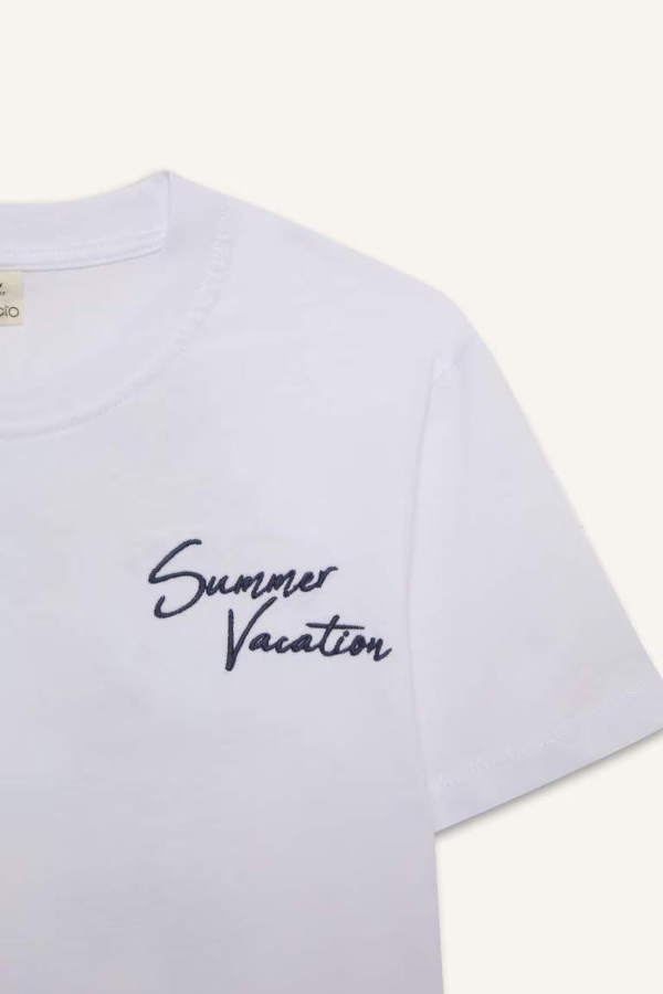 Resim Defacto Erkek Çocuk Kısa Kol T-shirt E3740A8WT36