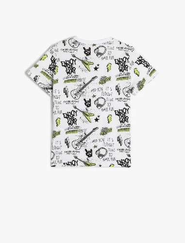 Resim Koton Erkek Çocuk T-shirt 5SKB10169TK