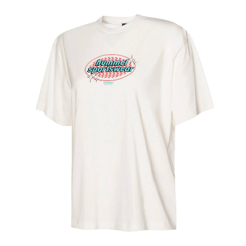 Resim Hummel Hmlpatez Oversıze T-Shırt S/S Kadın T-shirt 912150-9003