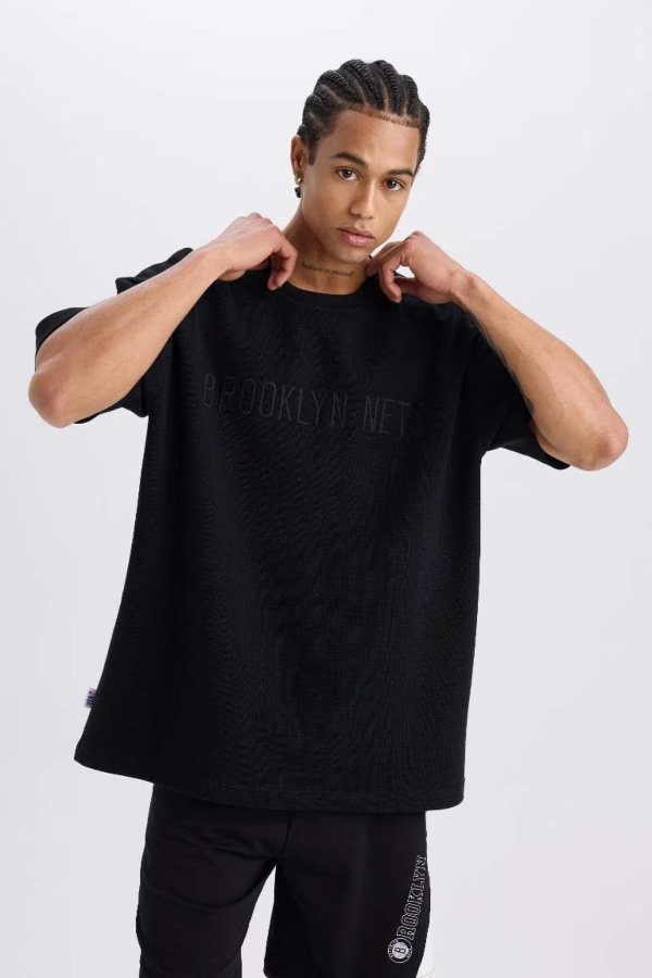Resim Defacto Erkek  T-shirt D8504AX/BK81