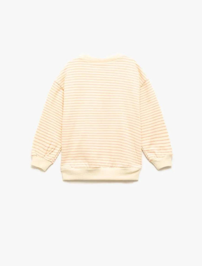 Resim Koton Kız Bebek Sweat 6Wmg10003Ak