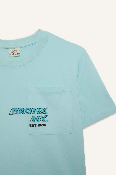 Resim Defacto Erkek Çocuk Kısa Kol T-shirt E0098A8/TR203