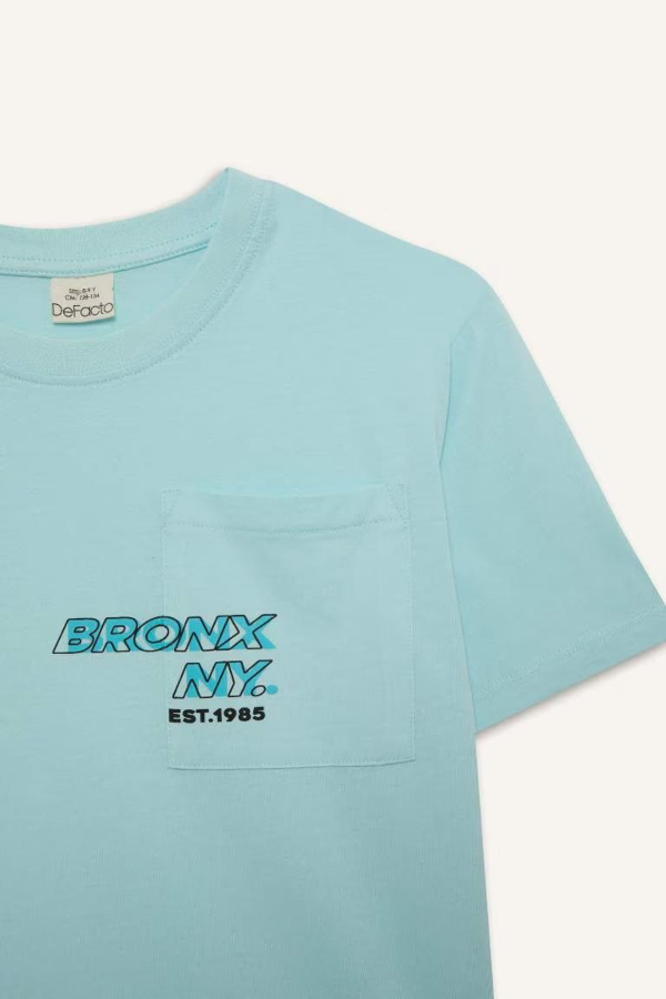 Resim Defacto Erkek Çocuk Kısa Kol T-shirt E0098A8TR203