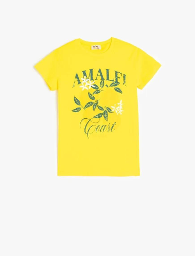 Resim Koton Kız Çocuk Kısa Kol T-shirt 5SKG10271AK