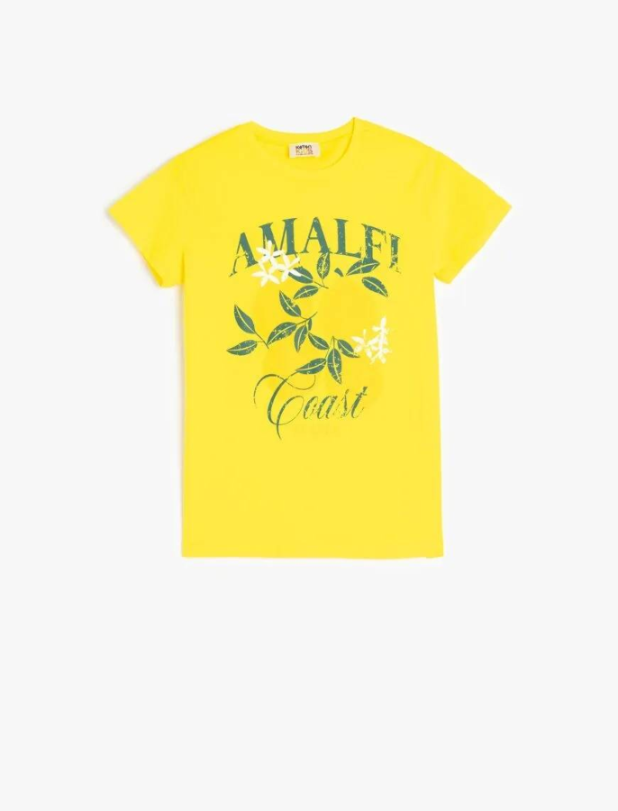 Resim Koton Kız Çocuk Kısa Kol T-shirt 5SKG10271AK