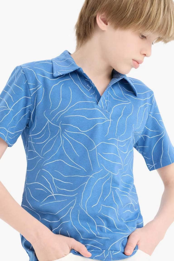 Resim Defacto Erkek Çocuk Kısa Kol T-shirt E7216A8/BE422