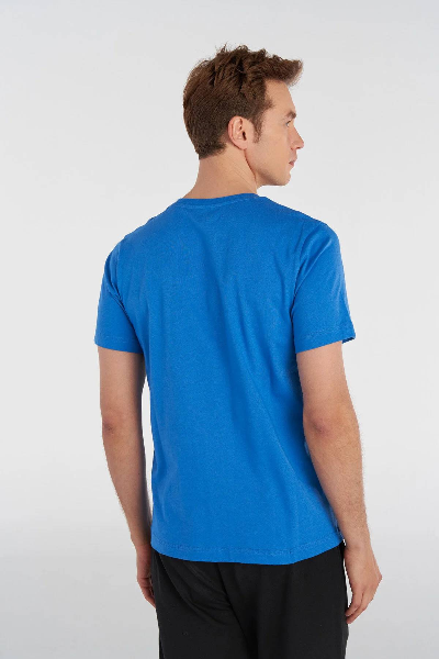 Resim Hummel Hmlelemental Logo Cotton Tee Erkek T-shirt 911947-7837