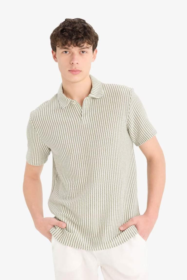Resim Defacto Erkek T-shirt D7248AX/KH433