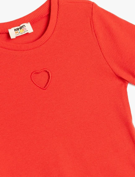 Resim Koton Kız Çocuk T-shirt 5SKG10050AK