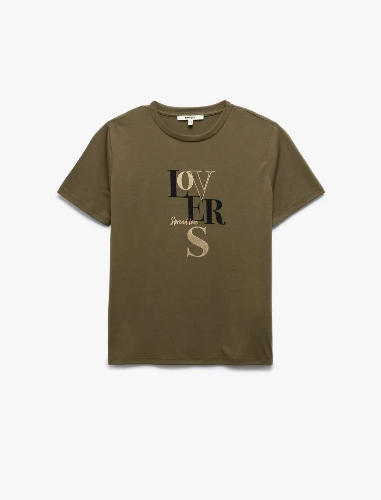 Resim Koton Kadın T-shirt 5SAK50182EK
