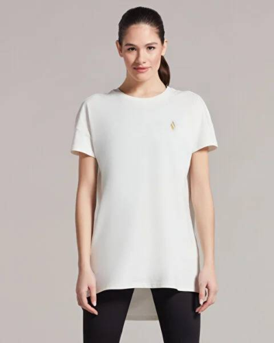 Resim Skechers W Crew Neck Graphic Tee Kadın  T-shirt S221482-102
