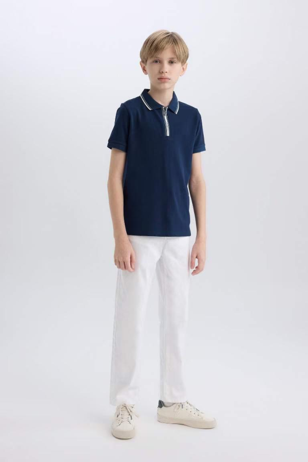 Resim Defacto Erkek Çocuk Kısa Kol T-shirt D9253A8/NV241