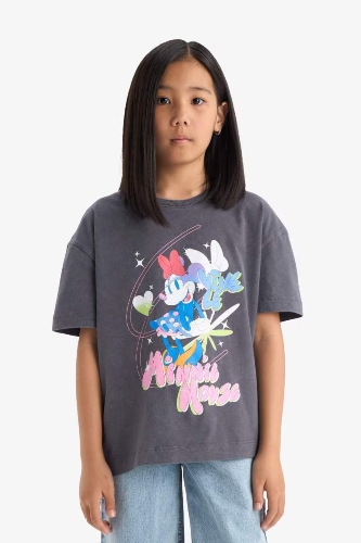 Resim Defacto Kız Çocuk Kısa Kol T-shirt E2617A8/AR148