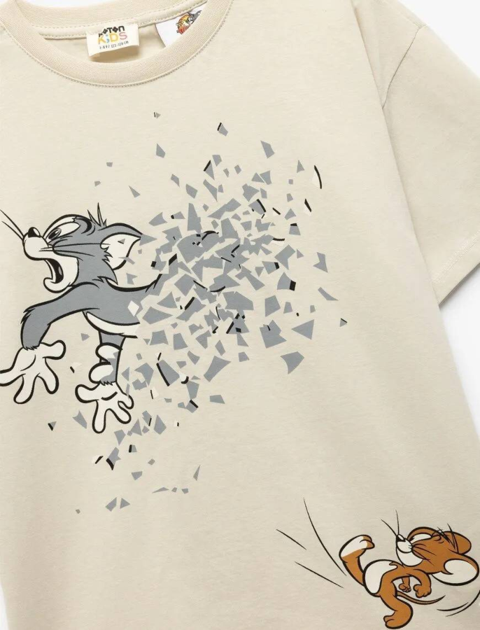 Resim Koton Erkek Çocuk Kısa kol T-shirt 5SKB10494TK