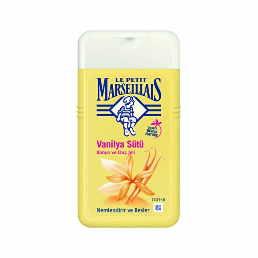 Resim Le Petit Marseillais Vanilya Sütü Duş Jeli 250 Ml