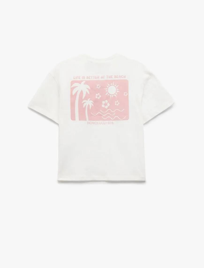 Resim Koton Kız Çocuk T-shirt 5SKG10071AK