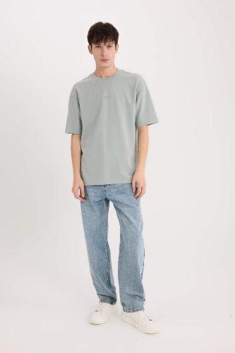 Resim Defacto Erkek  T-shirt D5508AXGR488