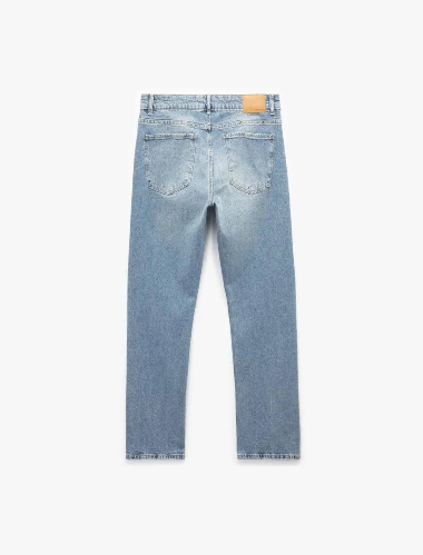 Resim Koton Erkek Jean Pantolon 6Wam40056Nd