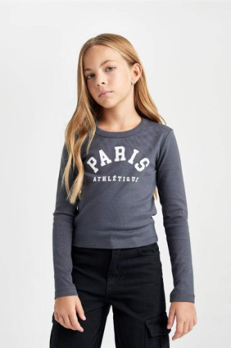 Resim Defacto Kız Çocuk  Sweat D3347A8AR31