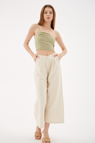 Resim Fashion Friends Kadın Kanvas Pantolon