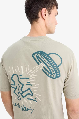 Resim Defacto Erkek  T-shirt E3256AXKH488