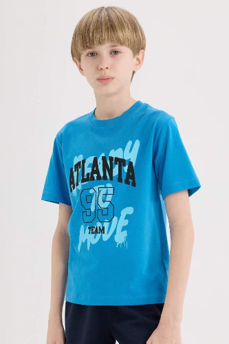 Resim Defacto Erkek Çocuk Kısa Kol T-shirt E0186A8/TR276