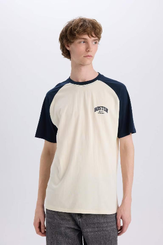 Resim Defacto Erkek  T-shirt D5569AXNV82