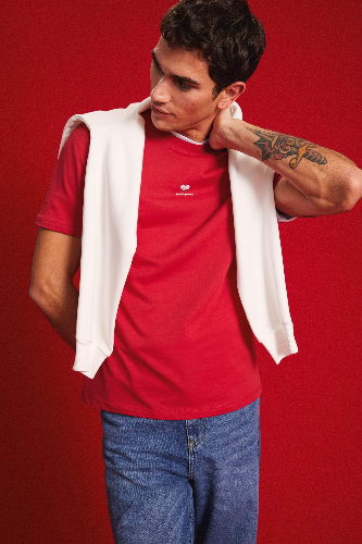 Resim Defacto Erkek  T-shirt D5156AXBR493