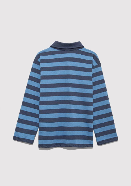 Resim Mavi Baskılı Erkek Çocuk Sweat M6610353-89154