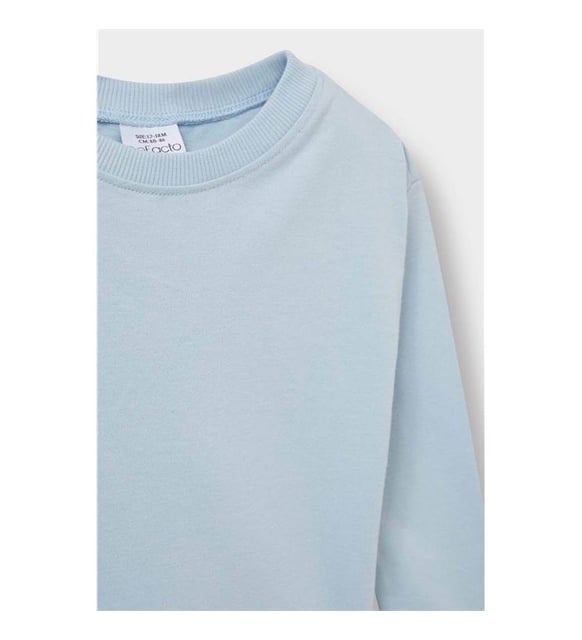 Resim Defacto Erkek Bebek Uzun Kol T-shirt E8354A5/BE343