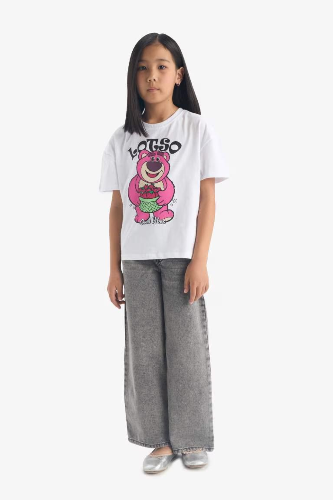 Resim Defacto Kız Çocuk T-shirt E6557A8/WT83