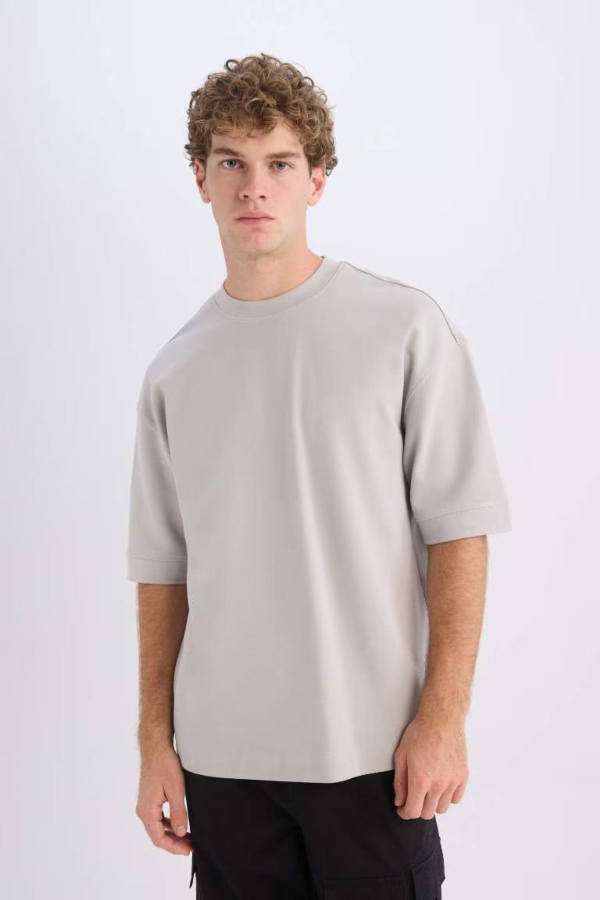 Resim Defacto Erkek  T-shirt B4844AXGR253