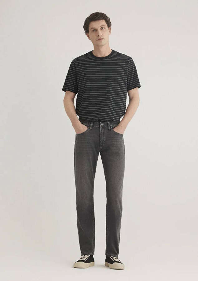 Resim Mavi Marcus Erkek Jean Pantolon M0035189134