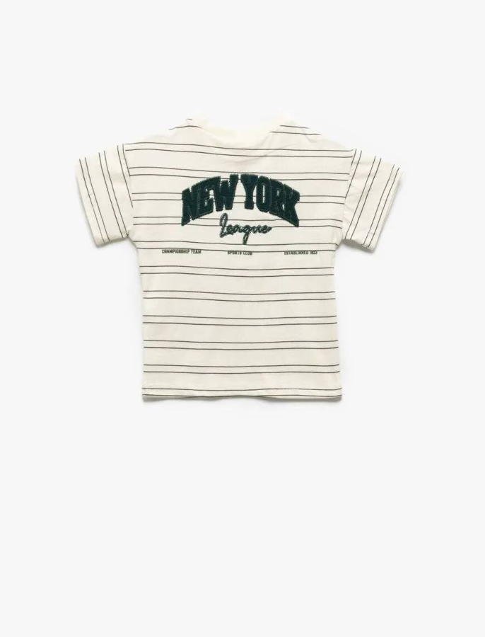 Resim Koton Kadın Kısa Kol T-shirt 5SAK60197UW